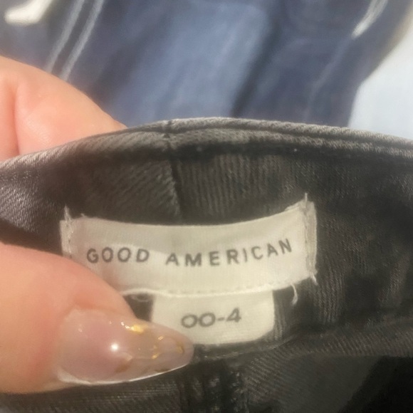 EUC Good American Women’s Charcoal Skinny Jeans - Picture 2 of 4